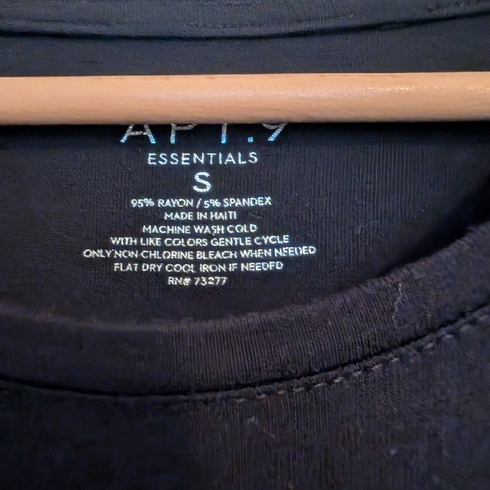 APT 9 Long Sleeve Shirt (Black)